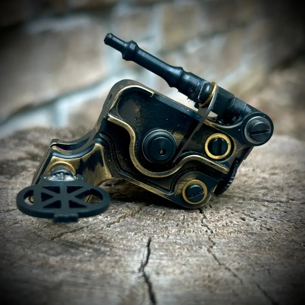 [S4-resto-BuffB&Pat-stand] Sidewinder V4 - Buffed Black and Patina - Restomod - standard weight